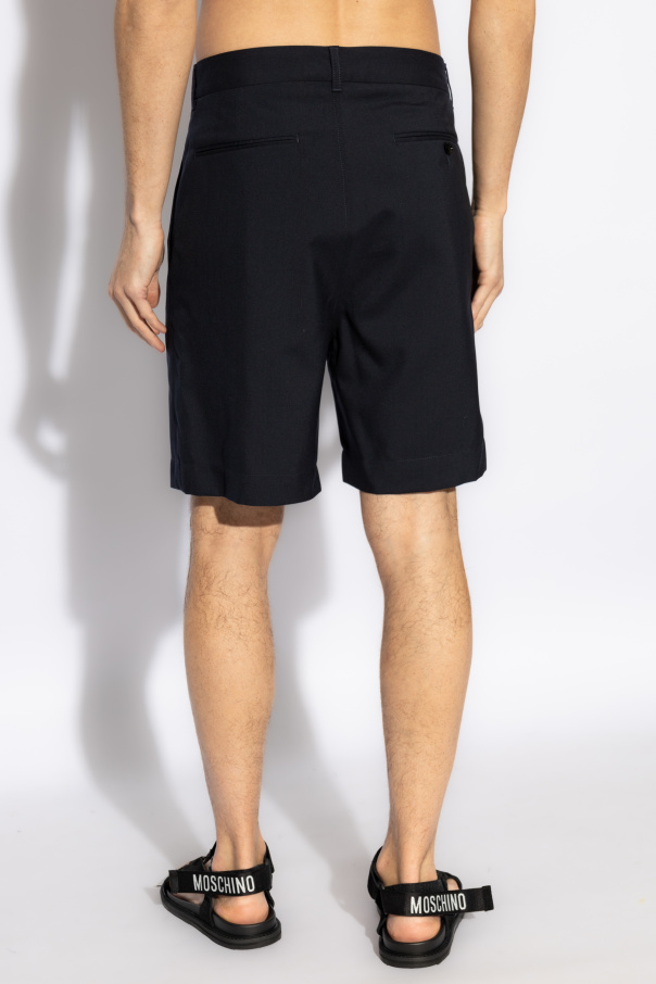 Navy blue Wool shorts Marni - Vitkac Slovakia